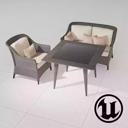 Dedon Summerland Set UE4