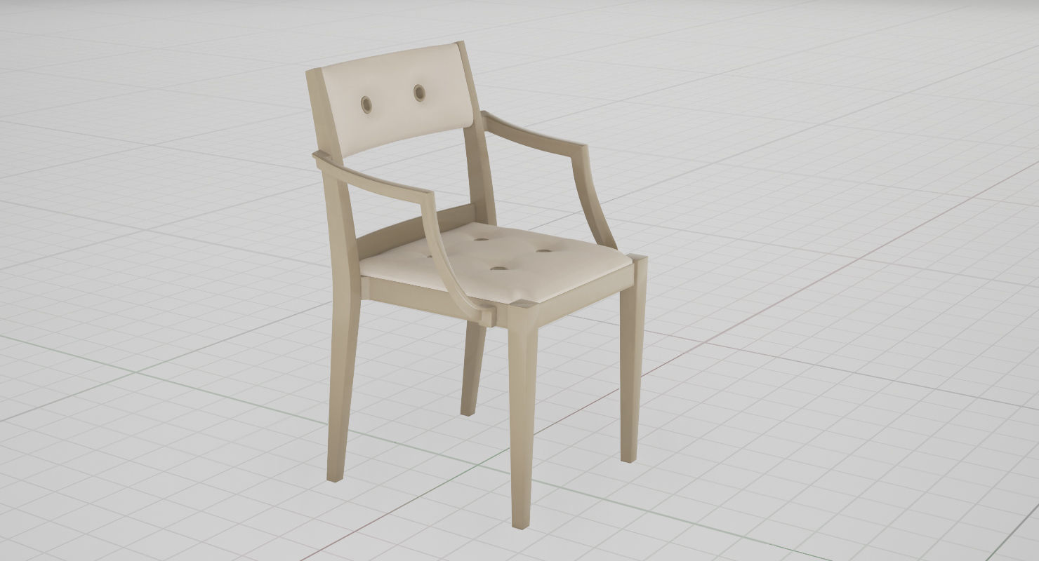 Dedon Play Chair UE4 3D model_7