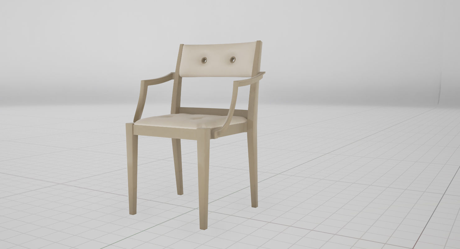 Dedon Play Chair UE4 3D model_10