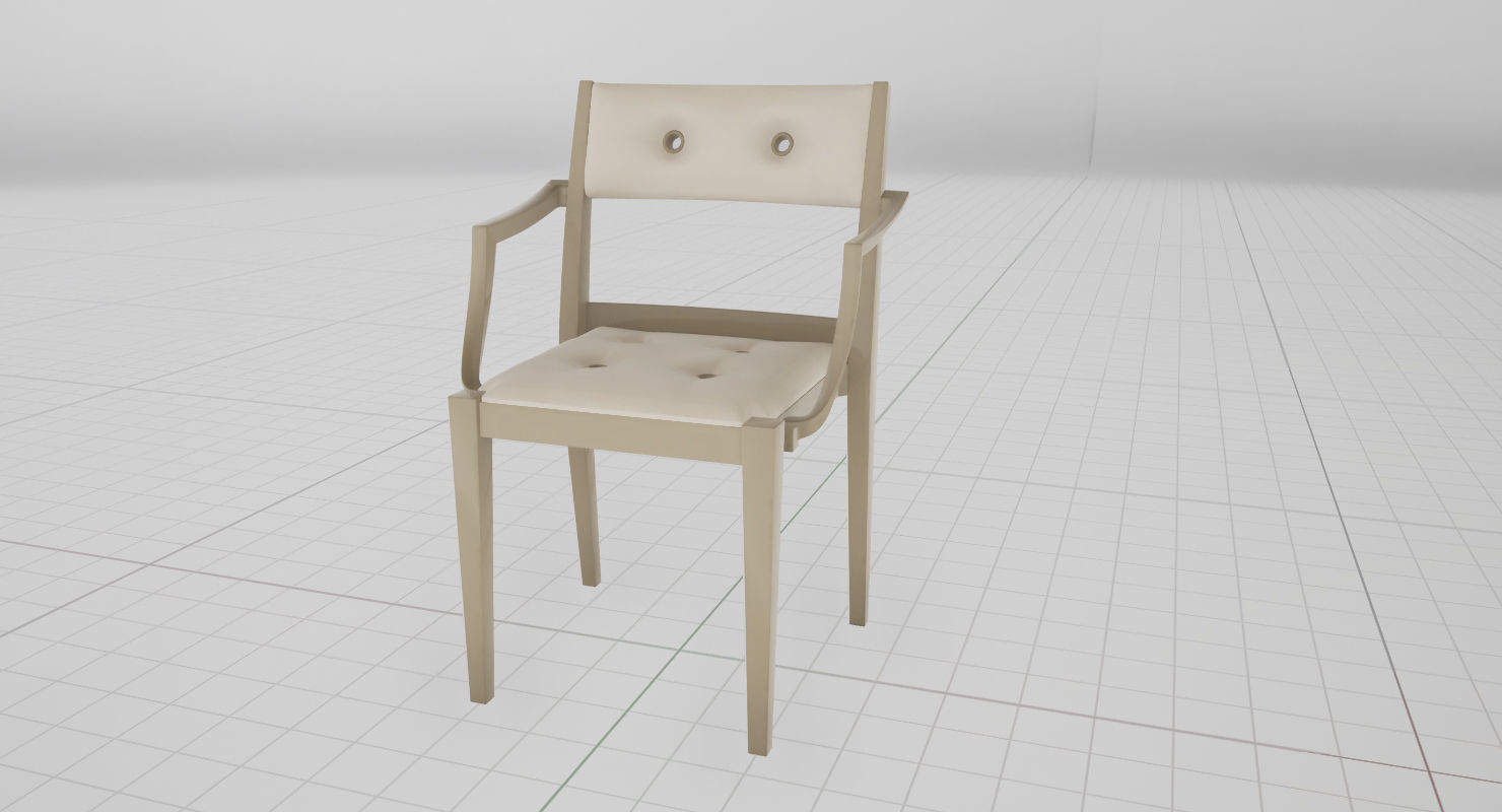 Dedon Play Chair UE4 3D model_5
