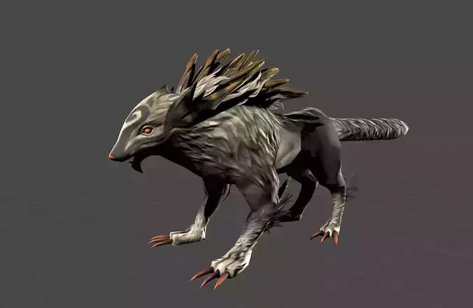 Raccoon Dog Animal Mutant