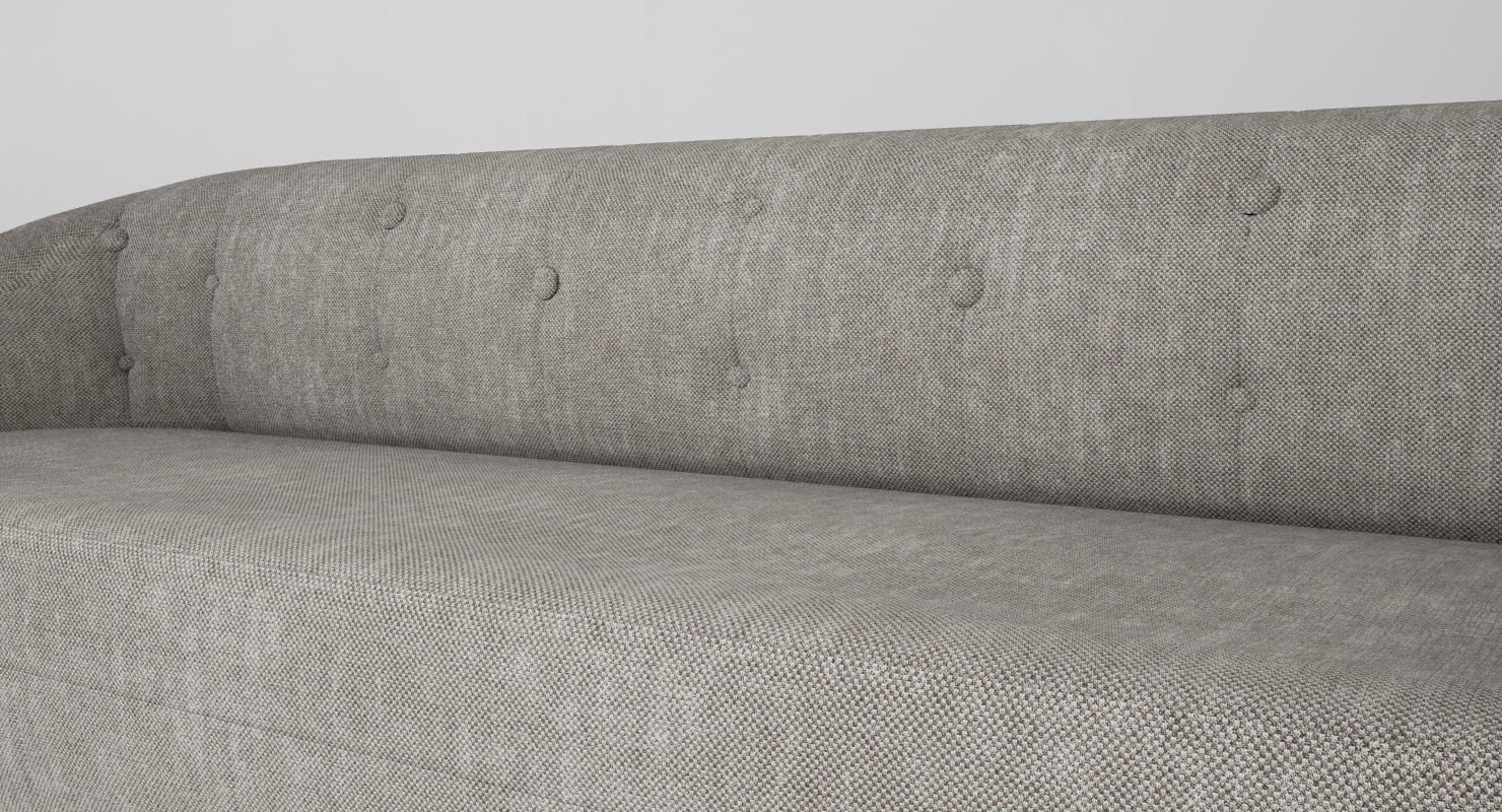 Capsule Sofa Ceres UE4 Low-poly 3D model_9