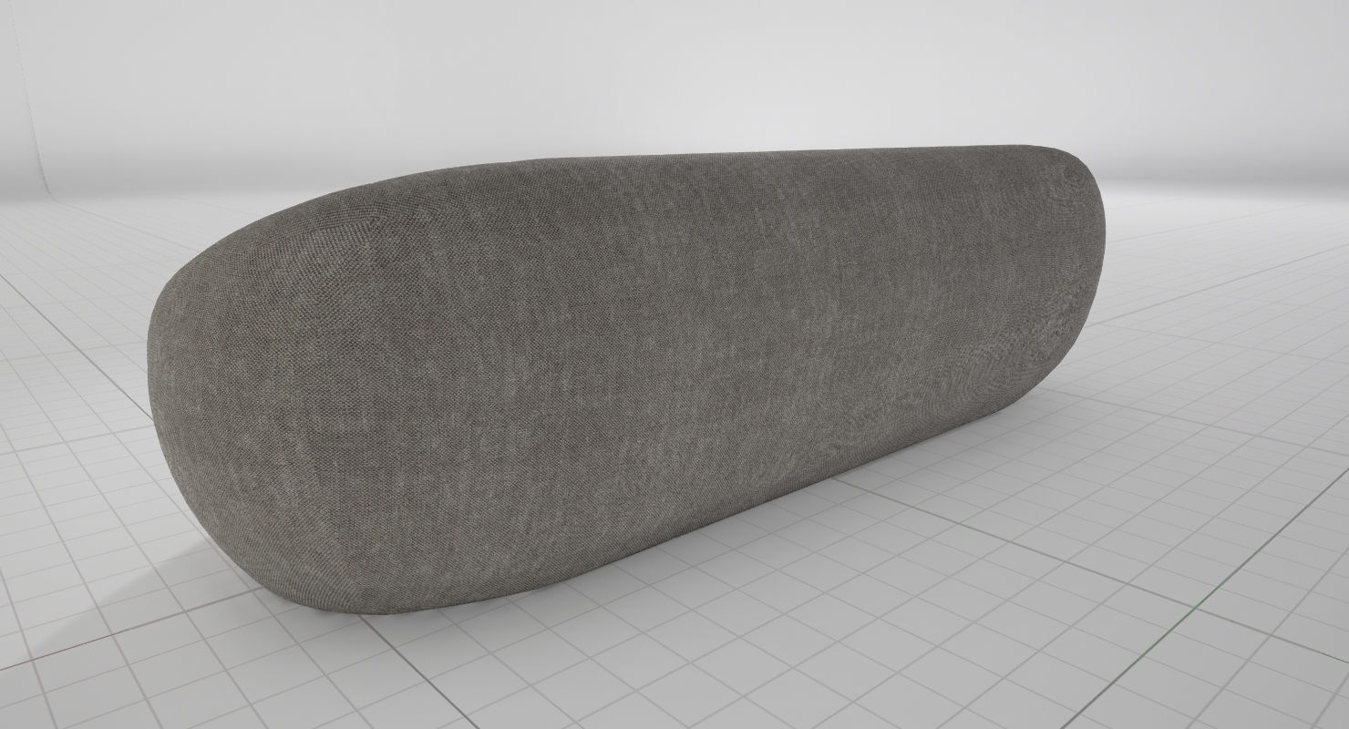Capsule Sofa Ceres UE4 Low-poly 3D model_7