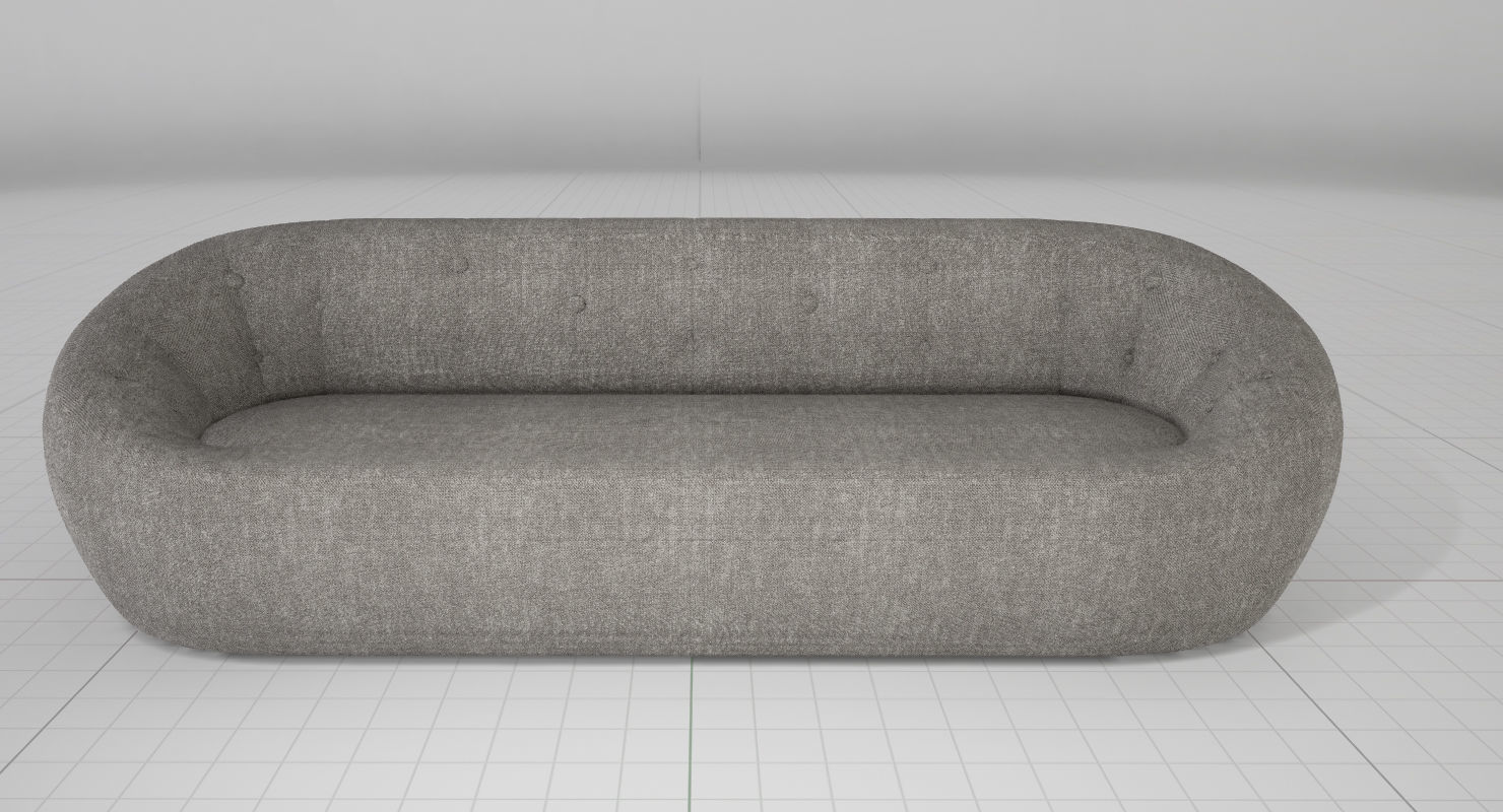 Capsule Sofa Ceres UE4 Low-poly 3D model_5