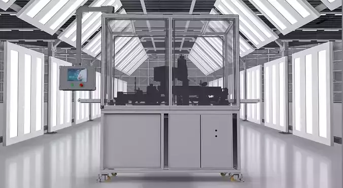 Electronic terminal group installation machine