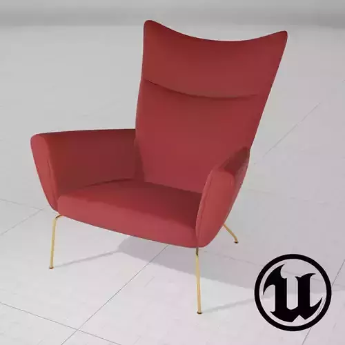 Wegner Wing Chair UE4