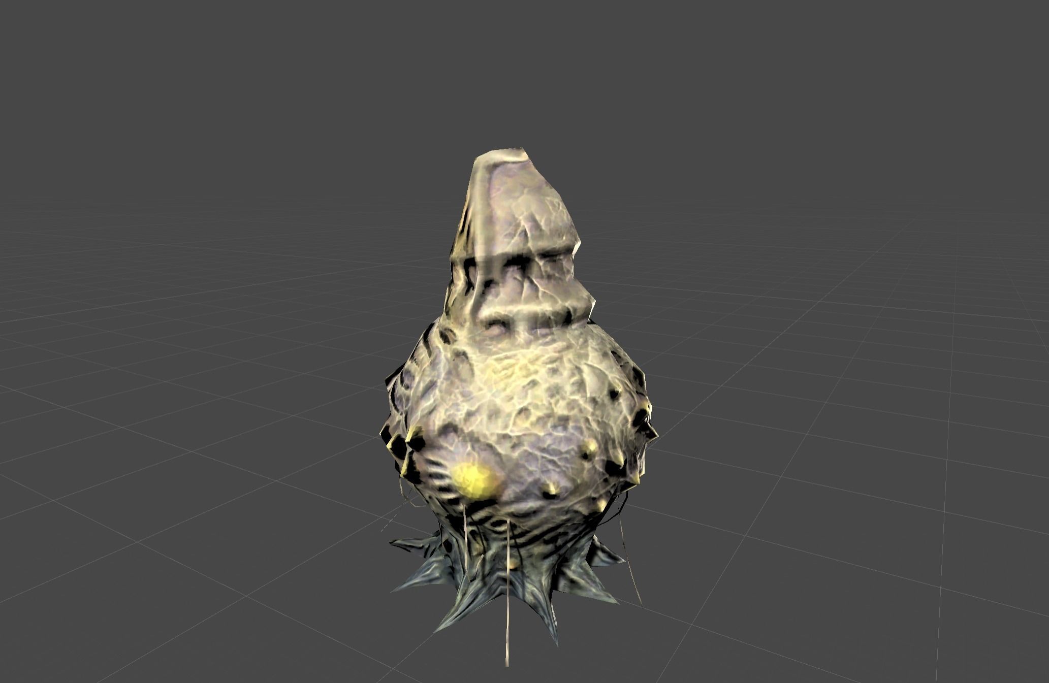 Alien Moth Hive Bug Low-poly 3D model_15