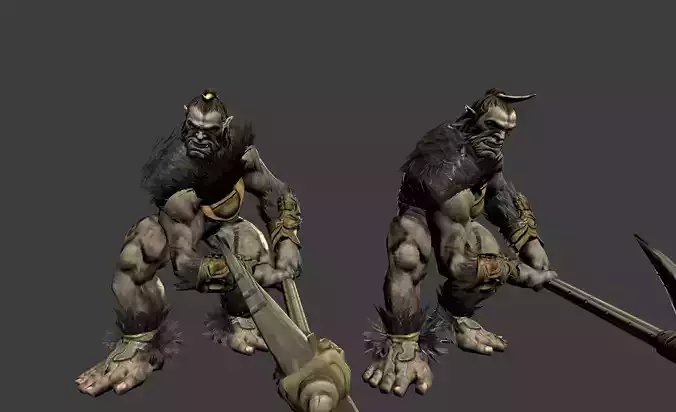 Mutant Orc Warrior