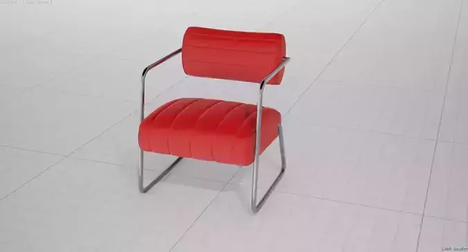 Eileen Gray Bonaparte Chair UE4