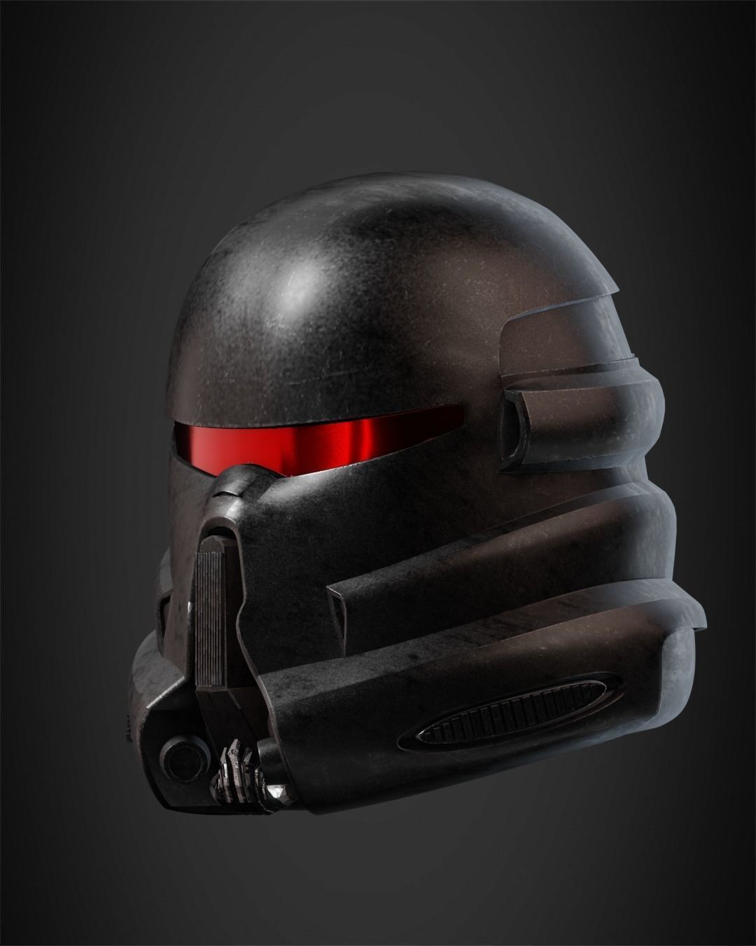 Purge Trooper Helmet for Cosplay 3D print model_3