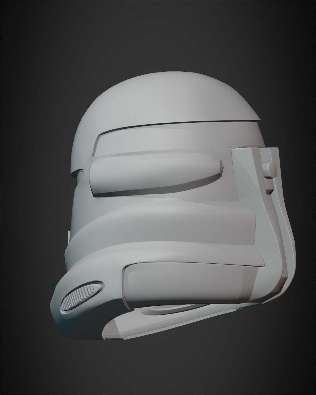 Purge Trooper Helmet for Cosplay 3D print model_11