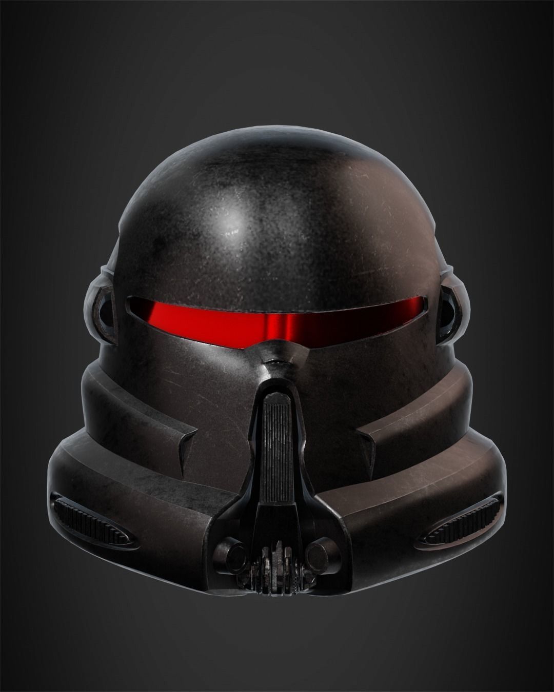 Purge Trooper Helmet for Cosplay 3D print model_2
