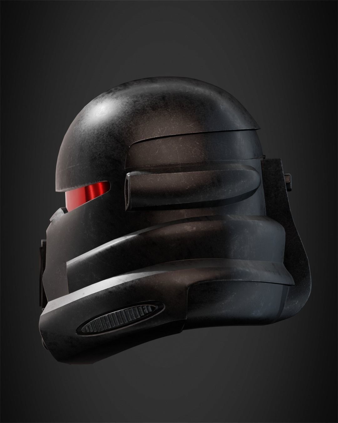 Purge Trooper Helmet for Cosplay 3D print model_4