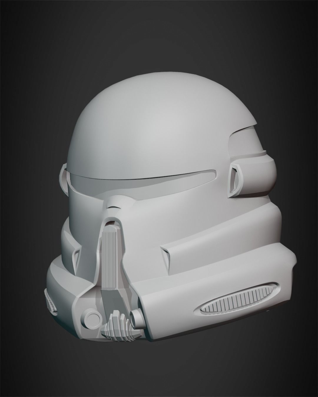 Purge Trooper Helmet for Cosplay 3D print model_10