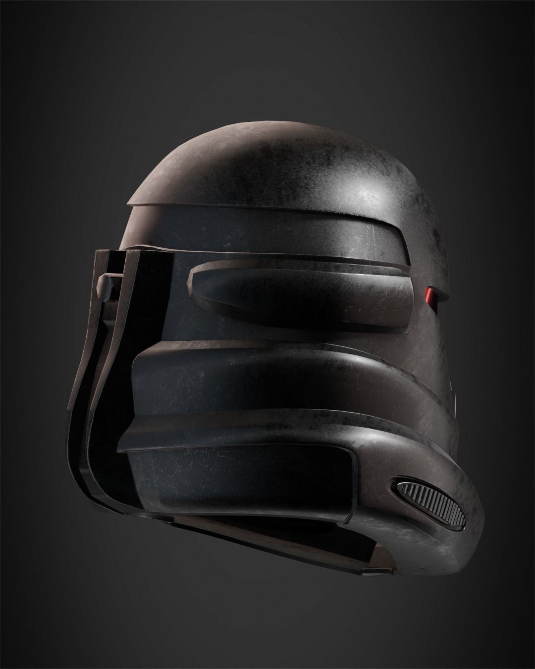 Purge Trooper Helmet for Cosplay 3D print model_7