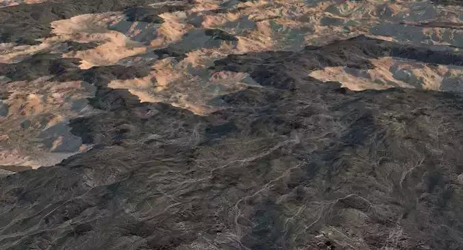 Desert Landscape 13 3D model