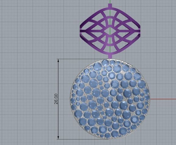 Beautiful ring 3D print model_8