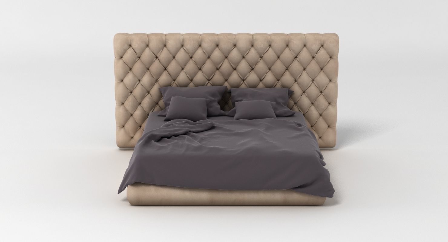 Baxter Bed 002 3D model_1