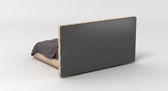 Baxter Bed 002 3D model 6