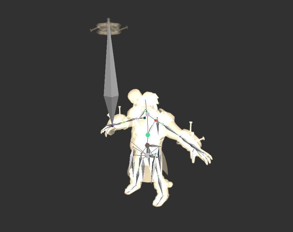 Mutant Troll Fighter Low-poly 3D model_6