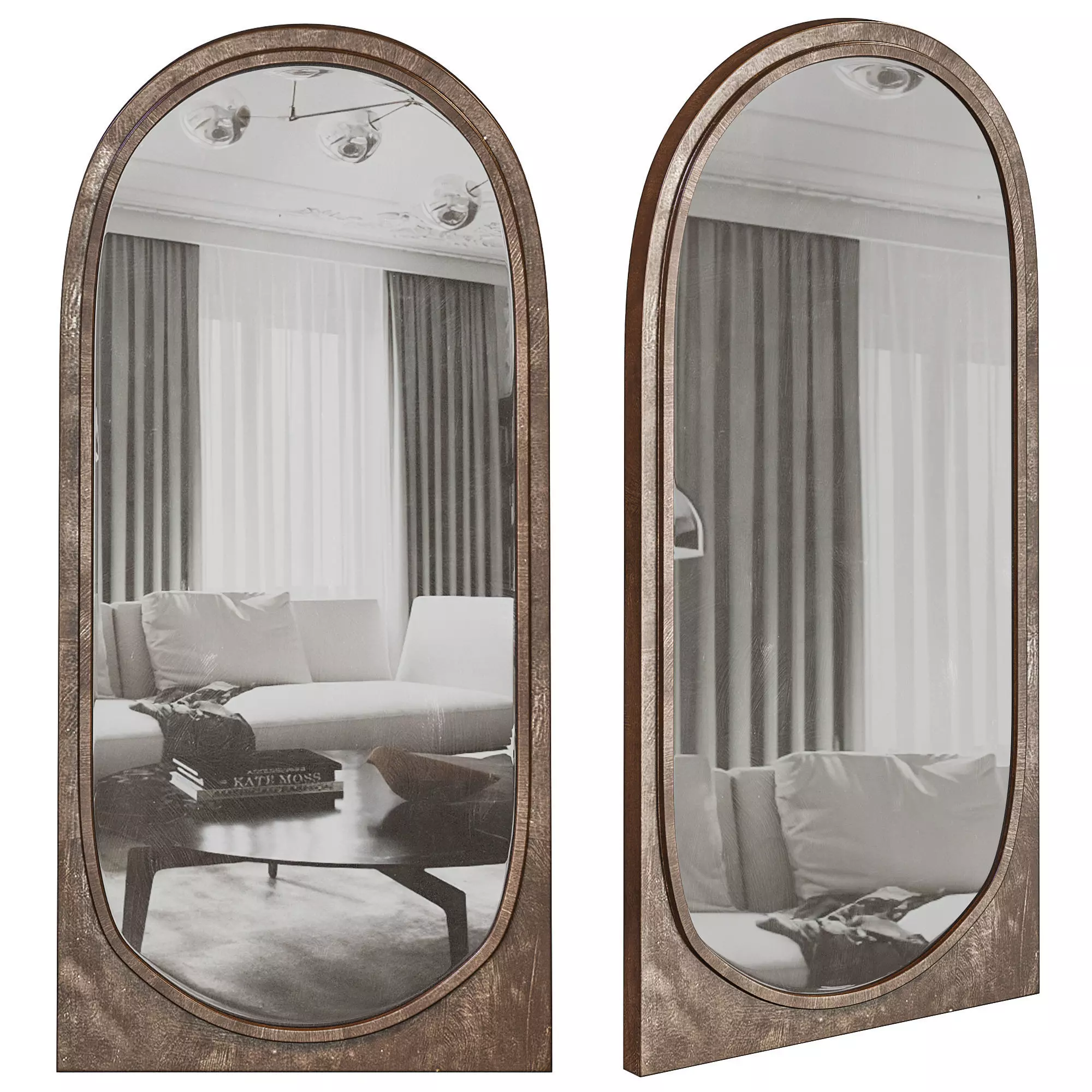 ELLIPSE MIRROR by Baker 3D model