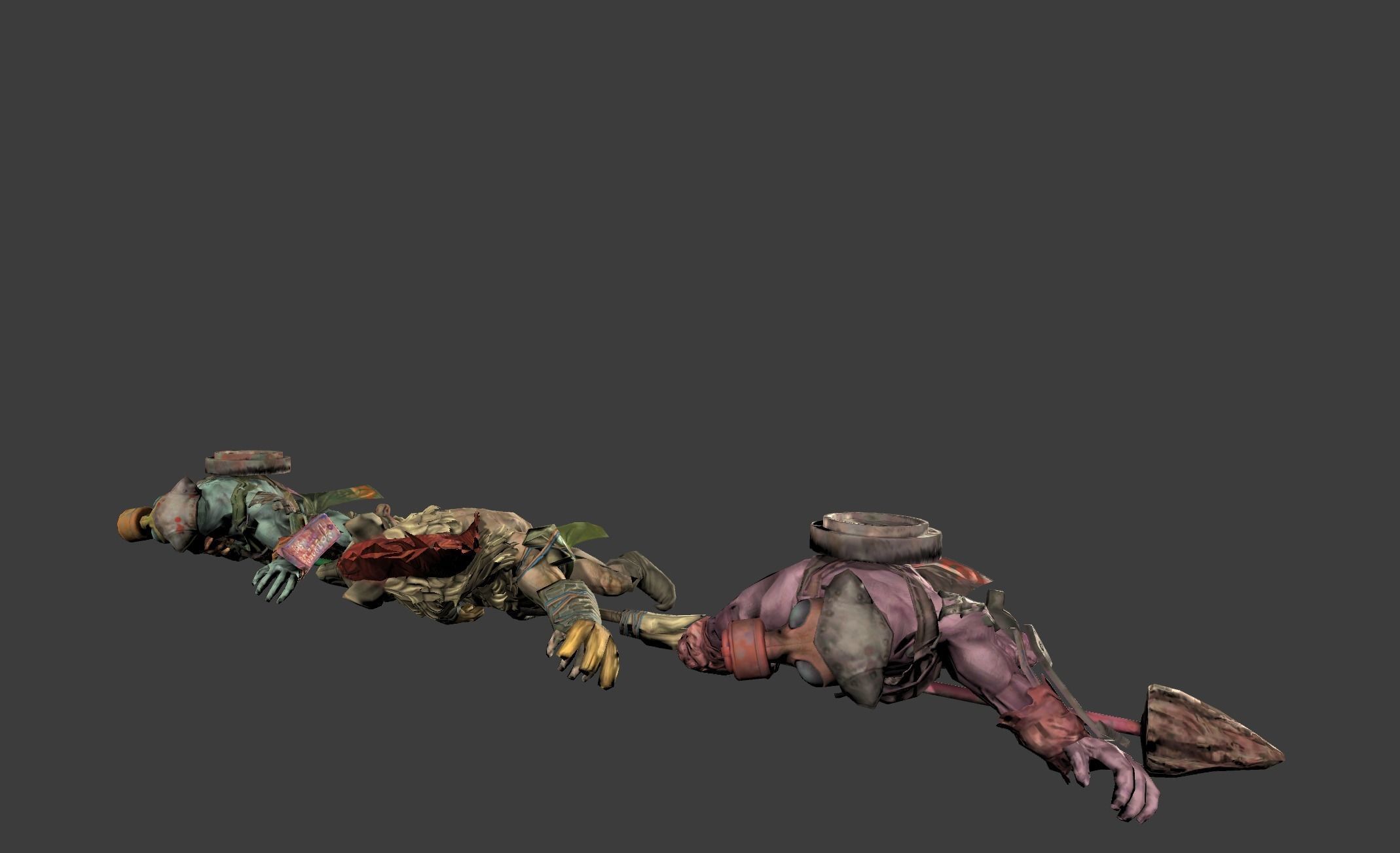 Mutant Troll Warrior Low-poly 3D model_17