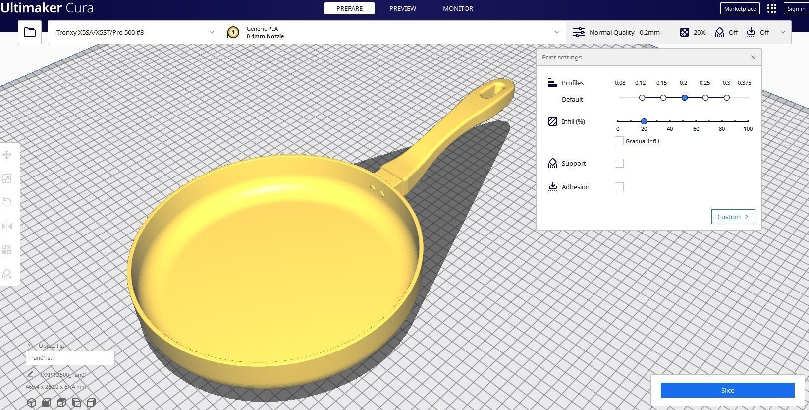 Frying Pan 01 Low-poly 3D model_15