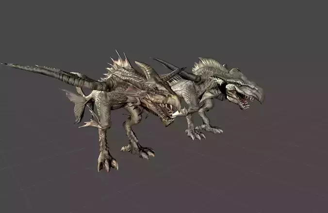 Alien Dinosaur Lizard Mutant