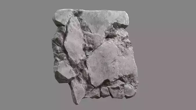 Concrete Debris 06 Low-poly 3D model