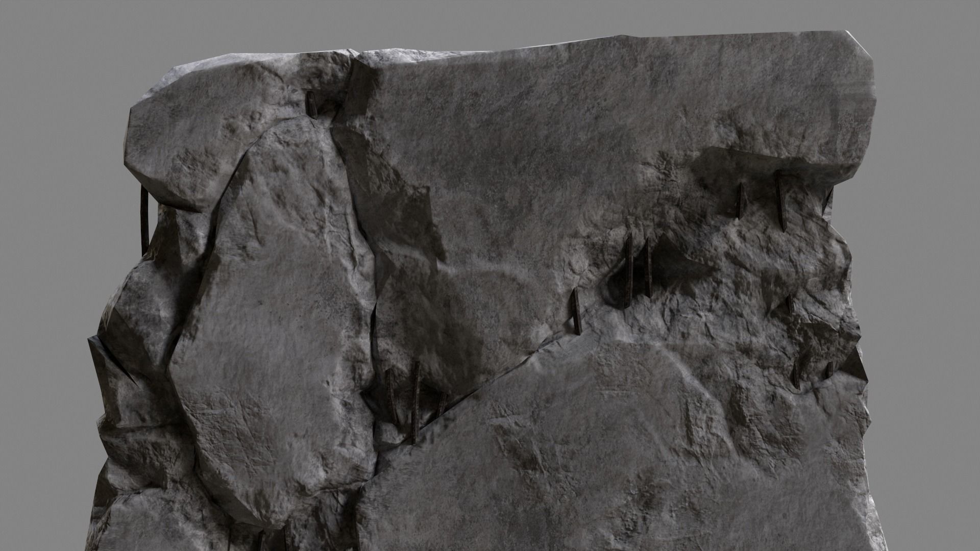 Concrete Debris 06 v2 Low-poly 3D model_6