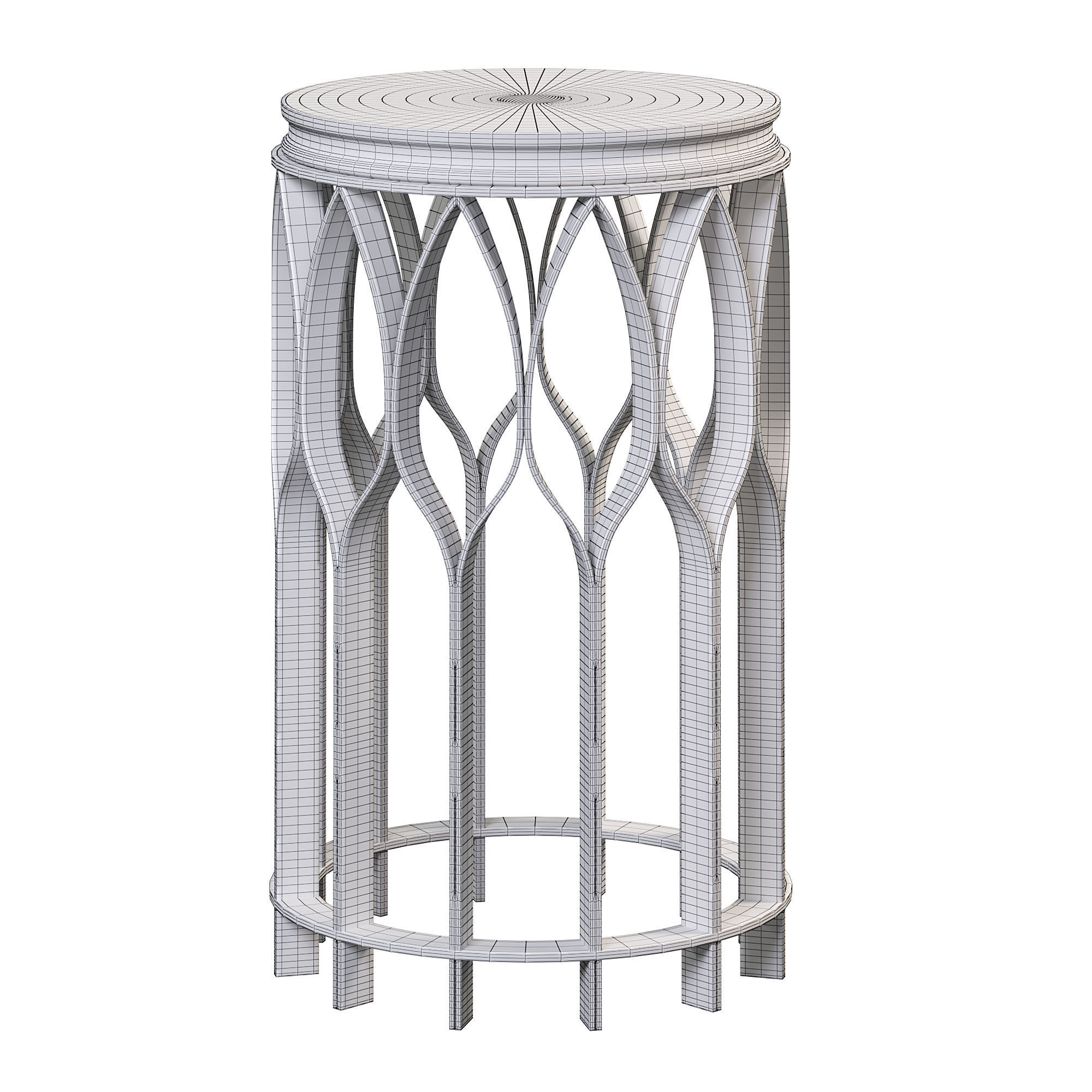 MECCA SIDE TABLE by Maisonvalentina 3D model_5
