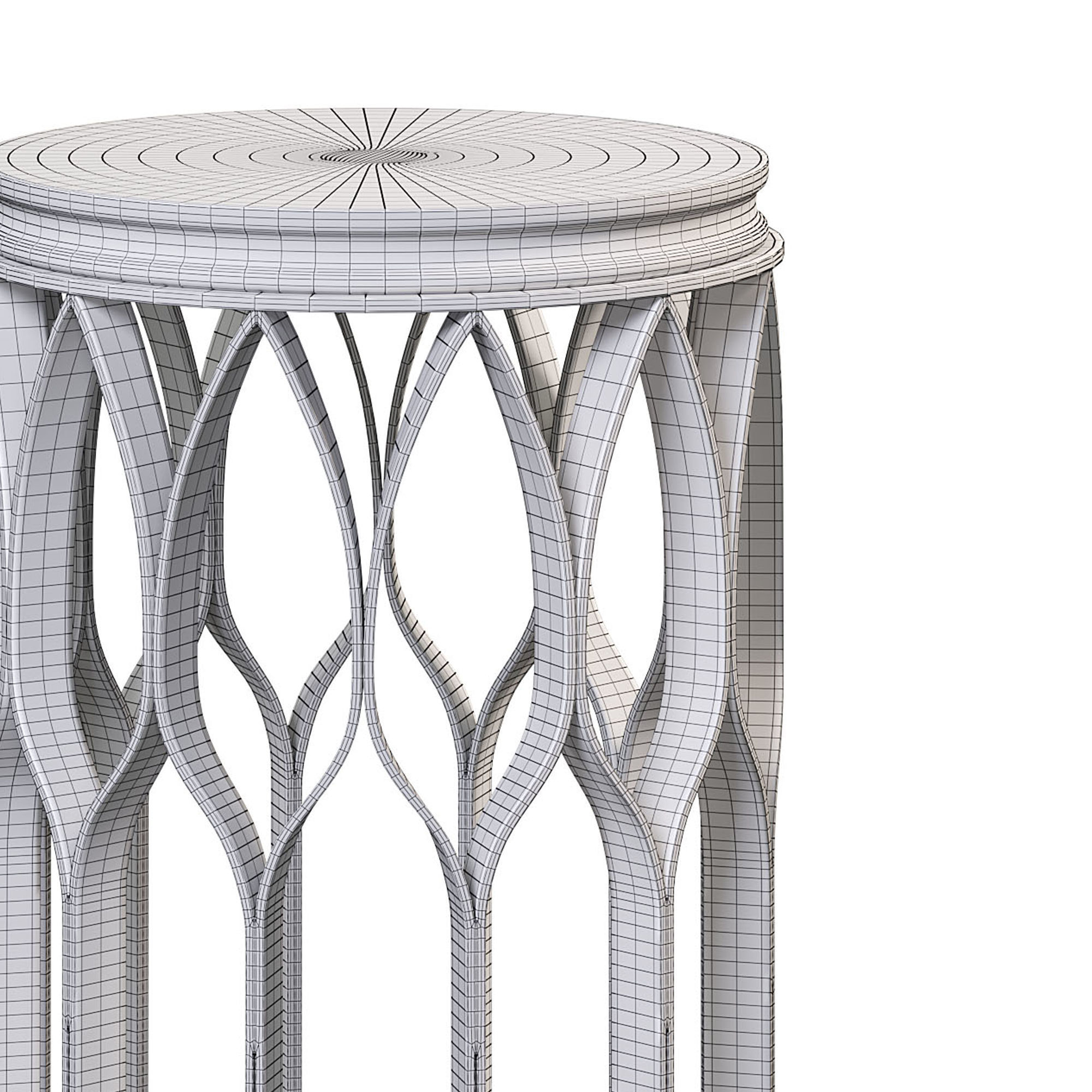 MECCA SIDE TABLE by Maisonvalentina 3D model_6