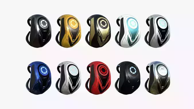 10 SciFi Backpack G Collection - Fashion Character Design 