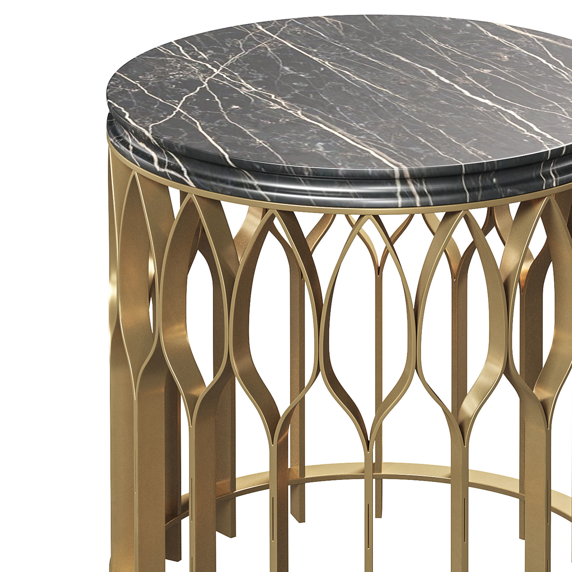 MECCA II SIDE TABLE by Maisonvalentina 3D model_4