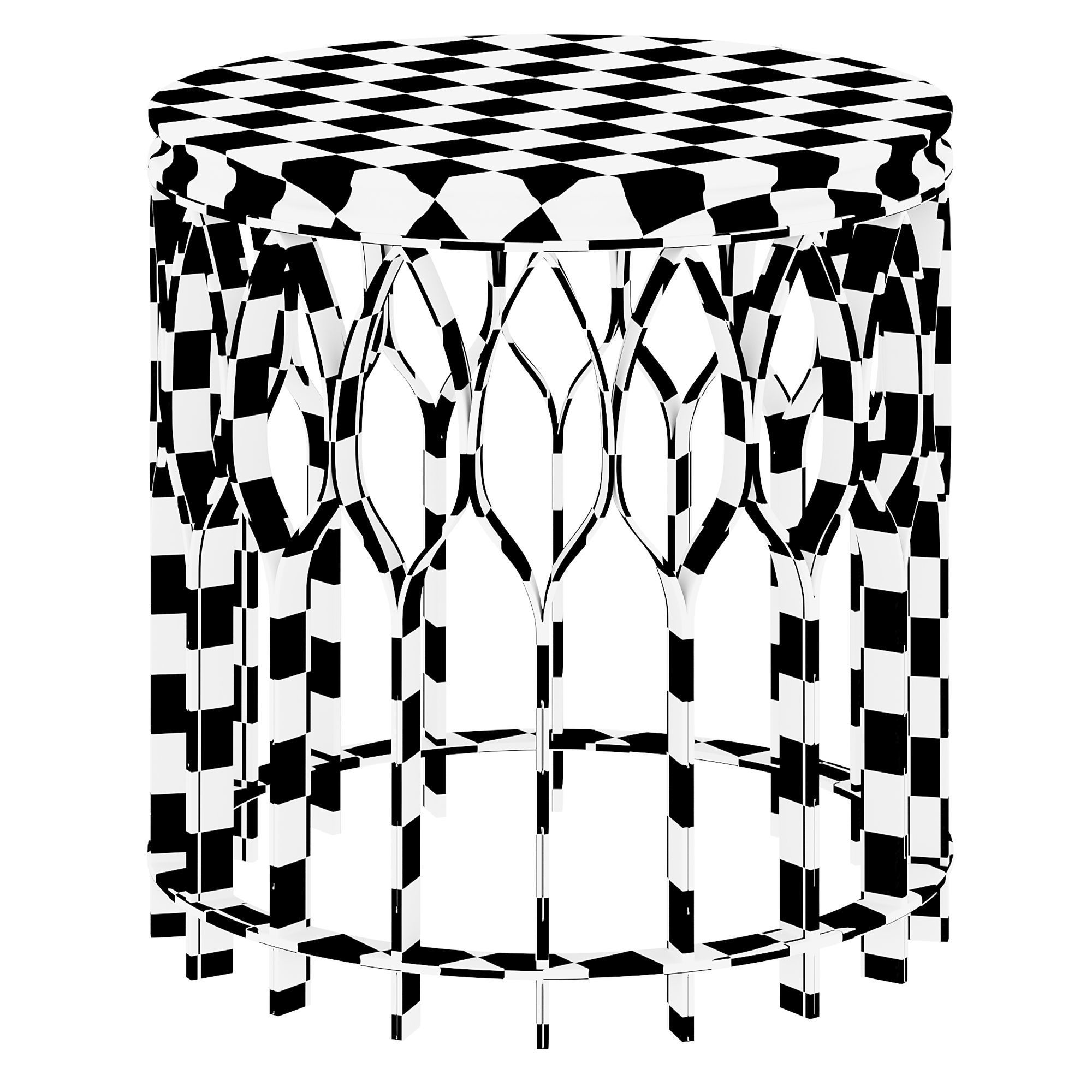 MECCA II SIDE TABLE by Maisonvalentina 3D model_7