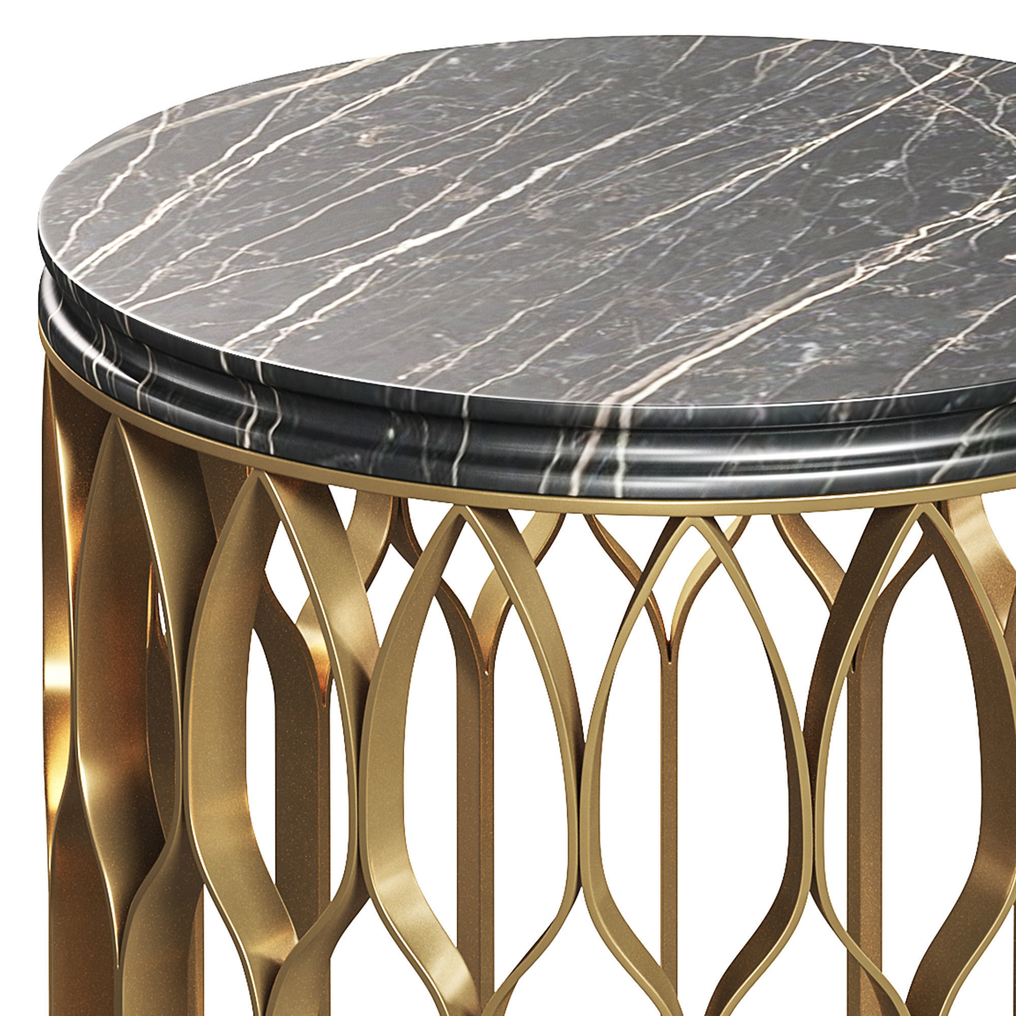 MECCA II SIDE TABLE by Maisonvalentina 3D model_1