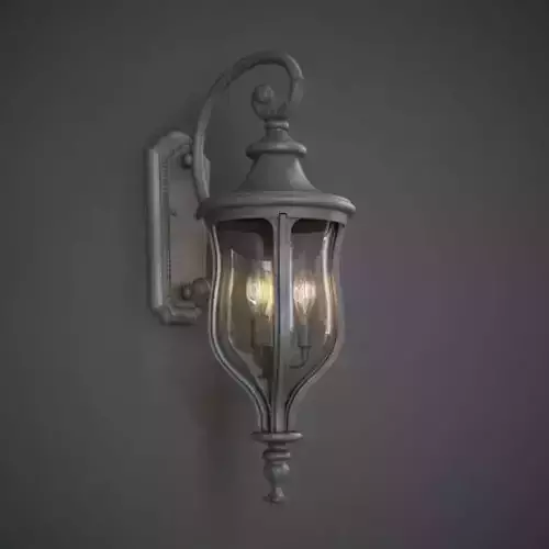 Antique Style Porch Lamp 3D model Antique Style Porch Lamp 3D model