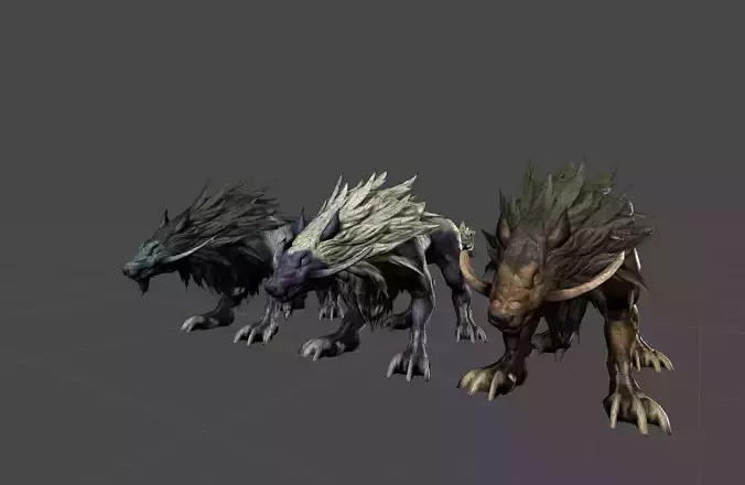 Beast Wolf Mutant