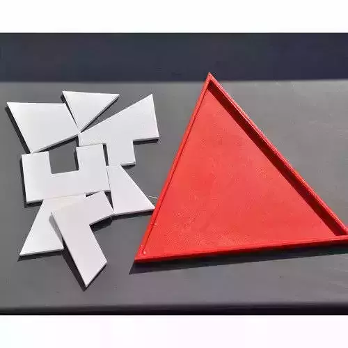 Triangle Tangram Puzzle