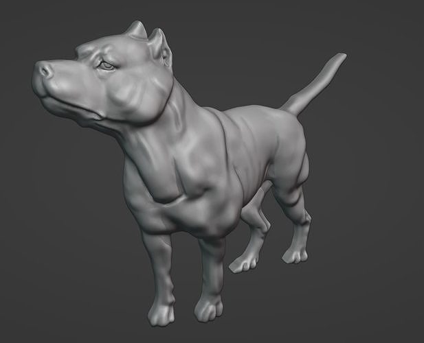 Bull Dog 3D model