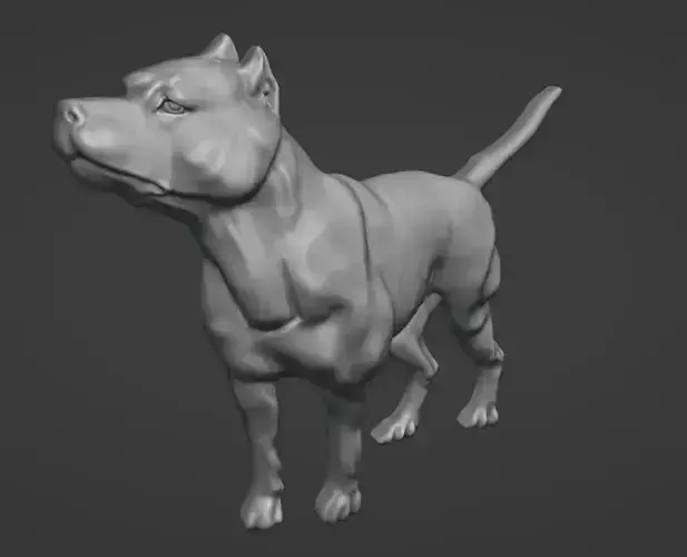 Bull Dog 3D model