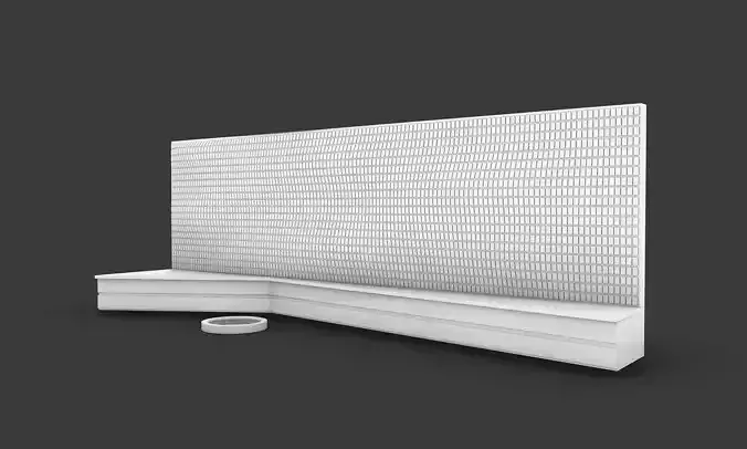 Patern wall Free 3D model