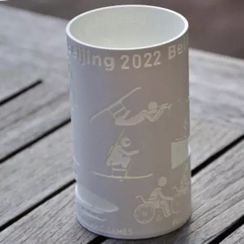 Cup With Topic Winter-Paralympics 2022 Free 3D print model