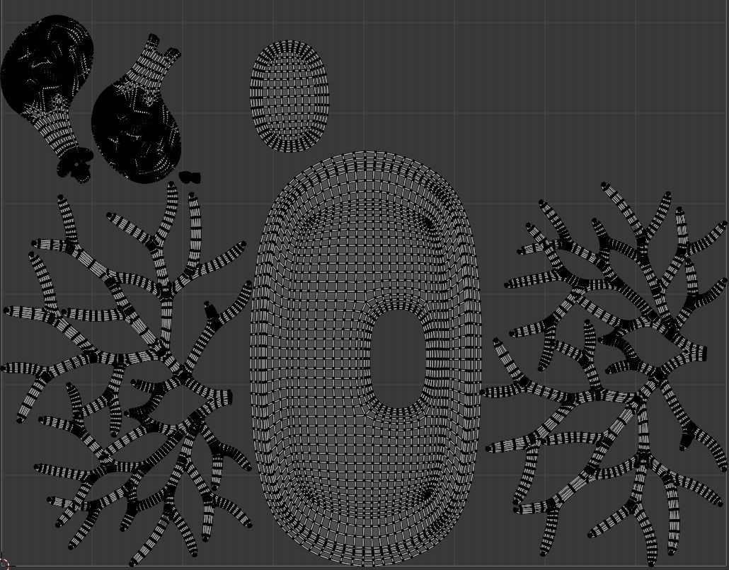 Decorative Jewelry Organizer for Interior Visualization PBR 3D model_8