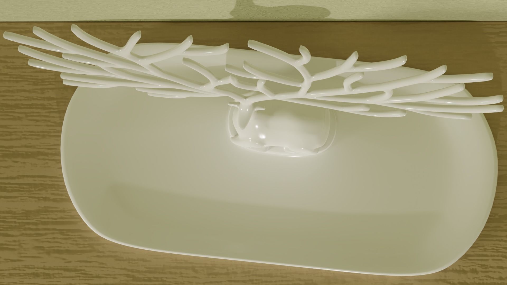 Decorative Jewelry Organizer for Interior Visualization PBR 3D model_4