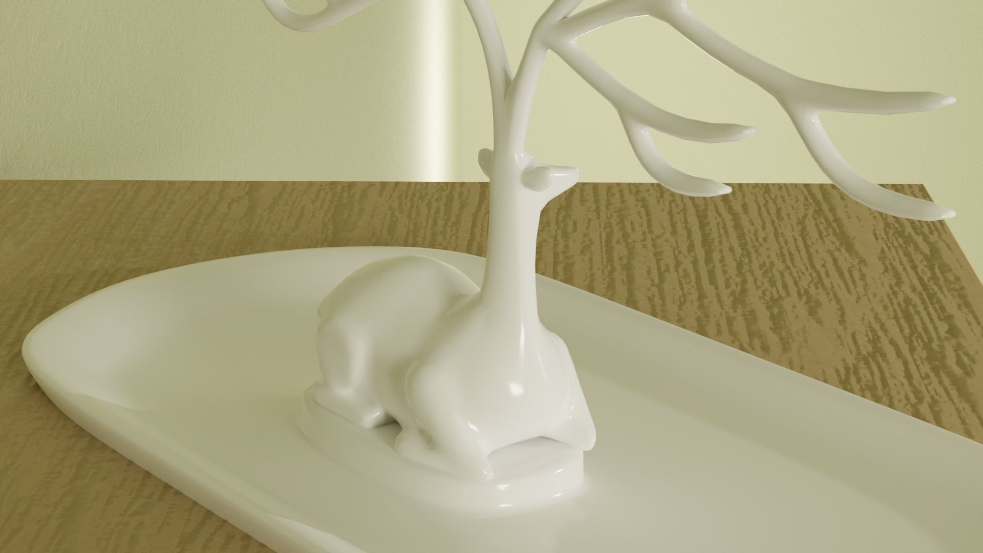 Decorative Jewelry Organizer for Interior Visualization PBR 3D model_5