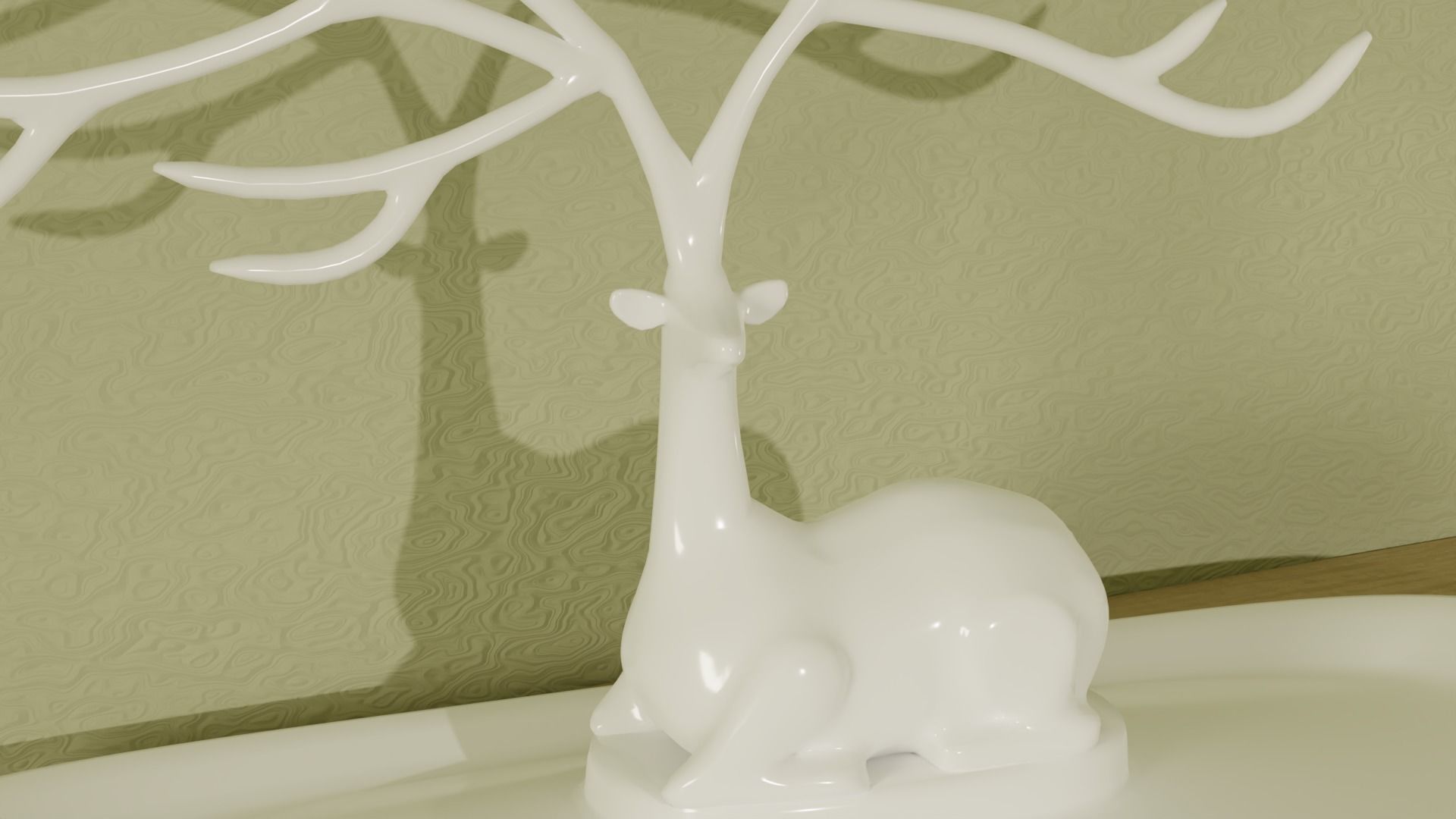 Decorative Jewelry Organizer for Interior Visualization PBR 3D model_3