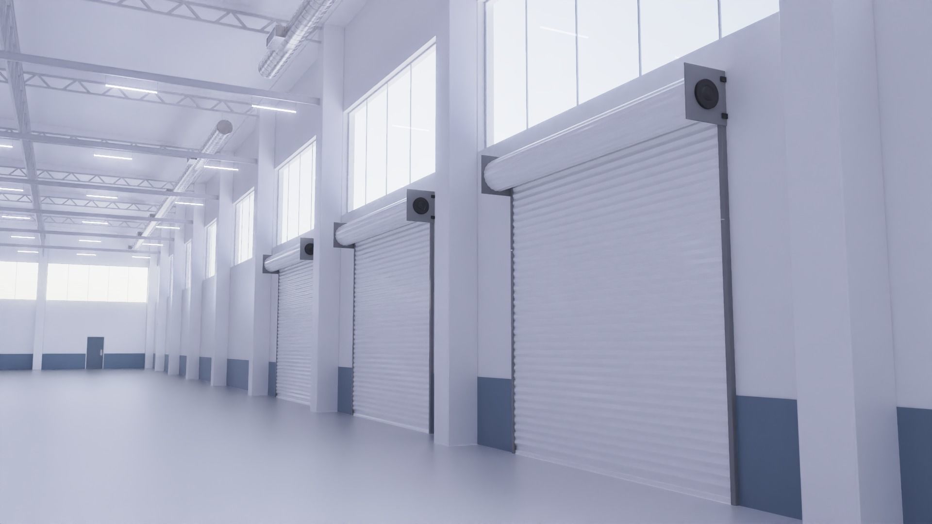 Warehouse Interior 2 3D model_4