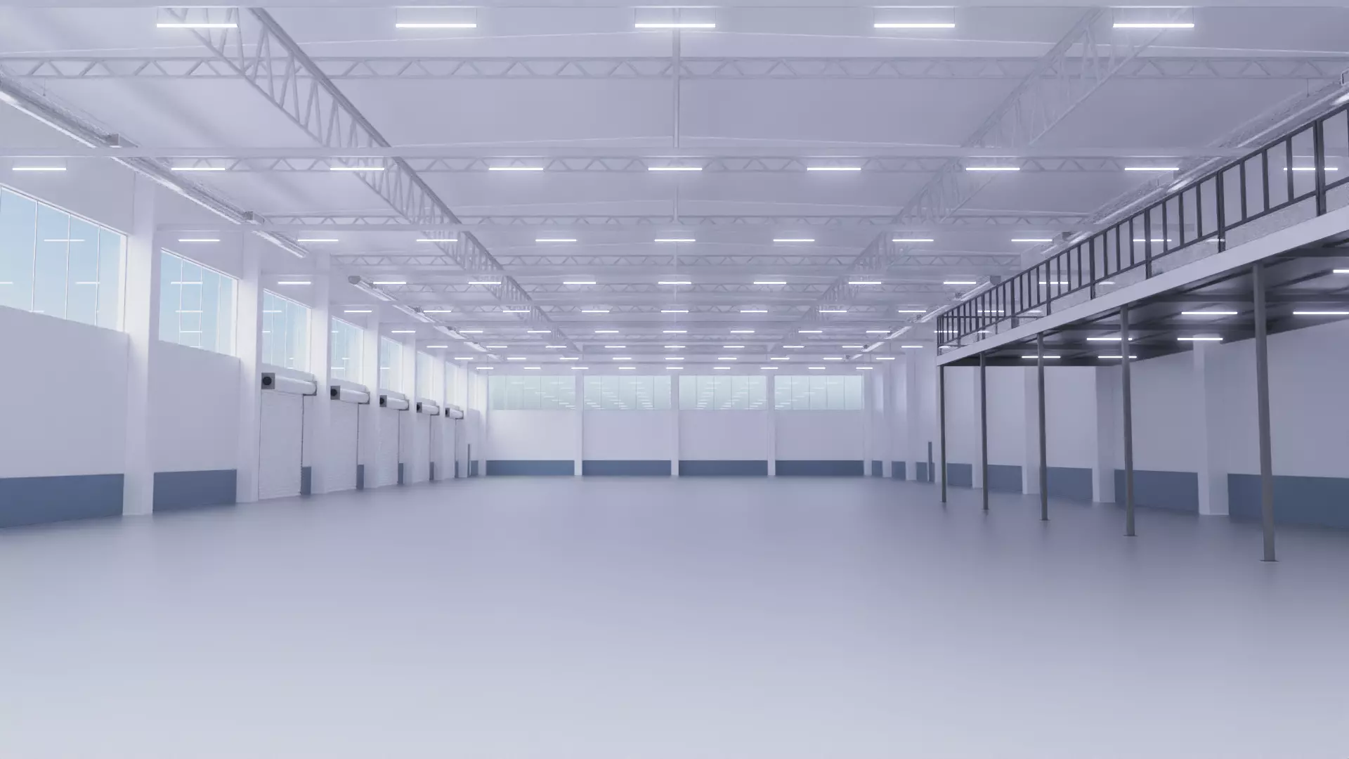 Warehouse Interior 2 3D model_0
