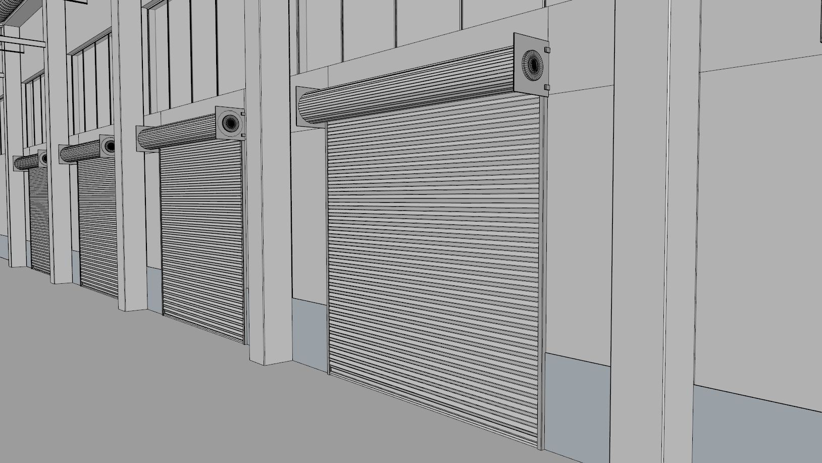 Warehouse Interior 2 3D model_10